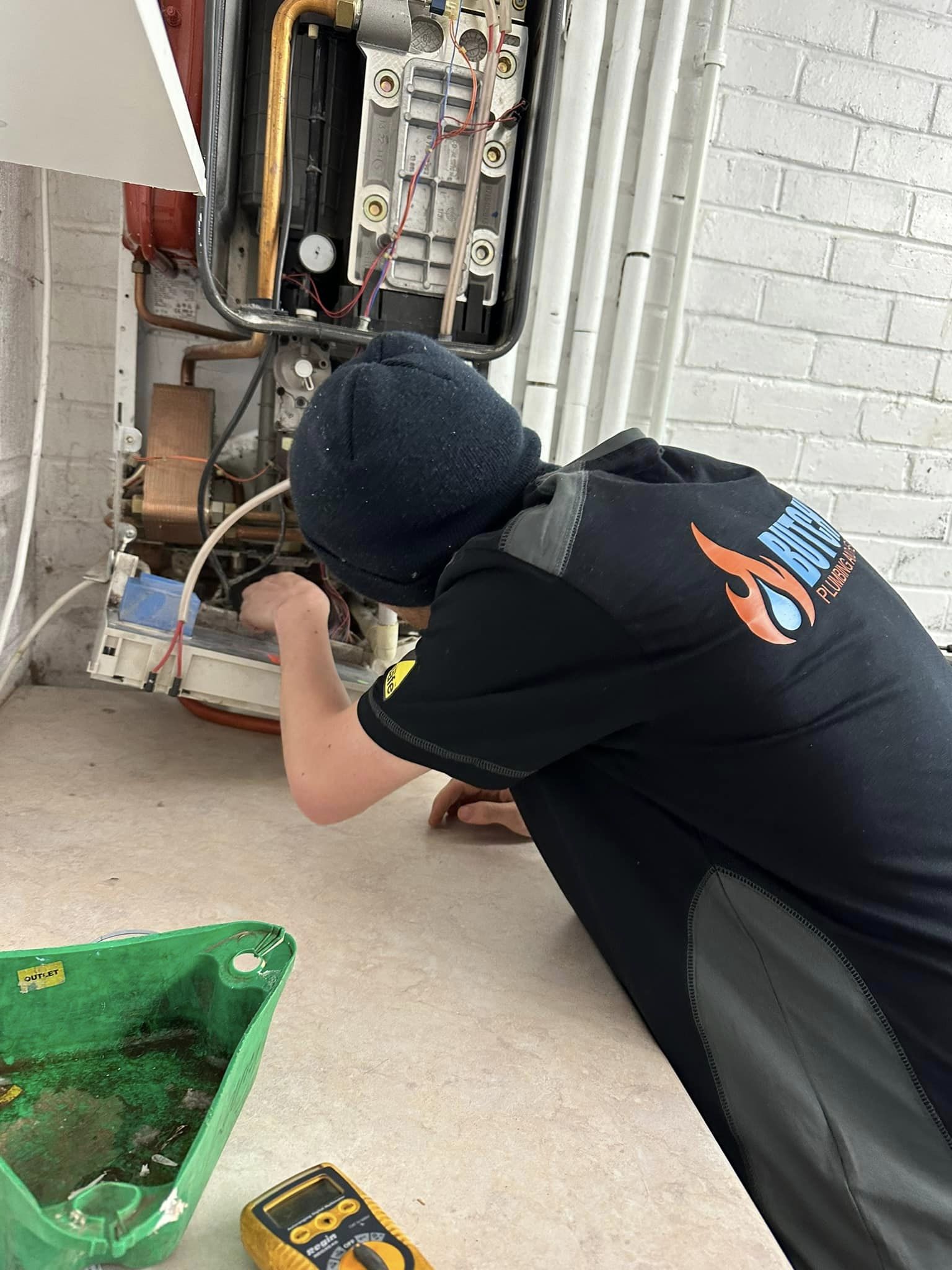 BUTCH’S engineer at work